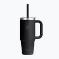Mug Hydro Flask Travel Tumbler Clear Lid 710 ml black