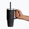 Mug Hydro Flask Travel Tumbler Clear Lid 710 ml black 5
