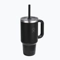 Thermal mug Hydro Flask Travel Tumbler Clear Lid black 2
