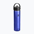 Thermal bottle Hydro Flask Lightweight Wide Flex Straw 710 ml sapphire blue 2