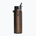 Thermal bottle Hydro Flask Lightweight Wide Flex Straw 946 ml cap obsidian