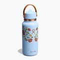 Thermal bottle Hydro Flask Wide Mouth with Flex Straw Cap 946 ml western light blue 2