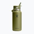 Thermal bottle Hydro Flask Wide Flex Straw 946 ml palmer green