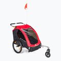 Burley Honey Bee red two-seater bike trailer BU-949209