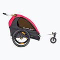 Burley Honey Bee red two-seater bike trailer BU-949209 2