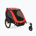 Burley Honey Bee red bicycle trailer