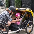Burley Bee Double bicycle trailer yellow BU-946206 14