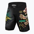 Men's grappling shorts Pitbull West Coast Grappling Master BJJ black