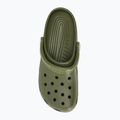 Men's Crocs Classic army green flip-flops 7