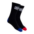 100% Terrain Performance cycling socks black STO-24003-001-18