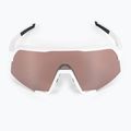Cycling goggles 100% S3 Mirror Lens matte white/hyper silver STO-61034-404-02 3