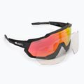 Cycling goggles 100% Speedtrap Multilayer Mirror Lens soft tact black/hiper red STO-61023-412-01 6