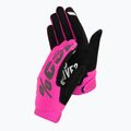 Women's cycling gloves 100% Brisker pink 10005