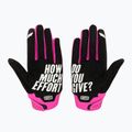 Women's cycling gloves 100% Brisker pink 10005 2