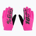 Women's cycling gloves 100% Brisker pink 10005 3