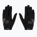 Women's cycling gloves 100% Ridecamp W black/charcoal 3