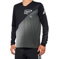 Men's cycling jersey 100% R-Core X LS black-grey STO-40000-00000 6