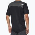 Men's cycling jersey 100% Airmatic black/charcoal 2