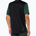 Men's 100% Ridecamp cycling jersey black-green 2