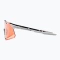100% Hypercraft matte stone grey/hiper coral sunglasses 3