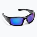 Ocean Sunglasses Aruba shiny black/revo blue 3201.1