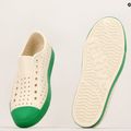 Native Jefferson bone white/picnic green trainers 15