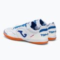 Men's football boots Joma Top Flex IN white 3