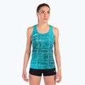 Women's running tank top Joma Elite VIII turquoise