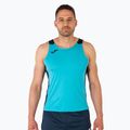 Men's Joma Record II turquoise/navy running tank top