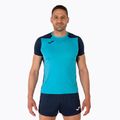 Men's Joma Record II fluor turquoise/navy running shirt 13