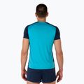 Men's Joma Record II fluor turquoise/navy running shirt 3