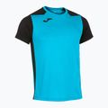 Men's Joma Record II fluor turquoise/navy running shirt 9