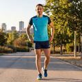Men's Joma Record II fluor turquoise/navy running shirt 10