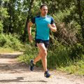 Men's Joma Record II fluor turquoise/navy running shirt 11