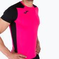 Men's Joma Record II fluor pink/black running shirt 4