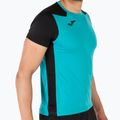 Men's Joma Record II turquoise black running shirt 7