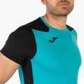 Men's Joma Record II turquoise black running shirt 8