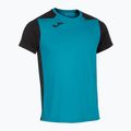 Men's Joma Record II turquoise black running shirt 9