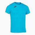 Men's running T-shirt Joma Record II fluor turquoise 8