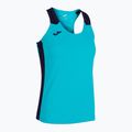 Women's Joma Record II Tank Top fluor turquoise/navy running shirt 6