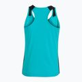 Women's Joma Record II Tank Top turquoise/black running shirt 2