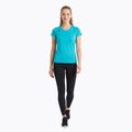 Women's running top Joma Record II fluor turquoise 2