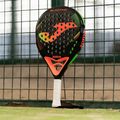 Joma Slam Pro Paddle racket black/fluor coral 7