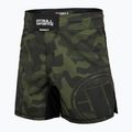 Men's grappling shorts Pitbull West Coast Grappling Dillard olive