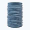 Multifunctional snood BUFF Lightweight Merino Wool lake blue