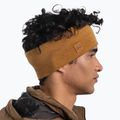 BUFF Merino Wide solid mustard headband 3