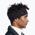 BUFF Merino Wide solid black headband 3