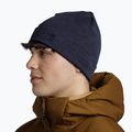 BUFF Heavyweight Merino Wool solid indigo winter beanie 4