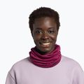 Multifunctional snood BUFF Lightweight Merino Wool solid magenta 3