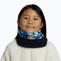 Children's multifunctional snood BUFF Polar lutky cobalt 3
